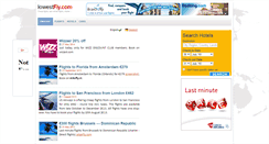 Desktop Screenshot of lowestfly.com